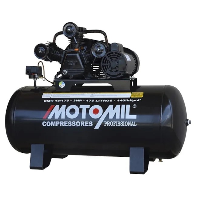 COMPRESSOR DE AR CMW 15/175 175L 3HP  15 PCM 140PSI  TRIF